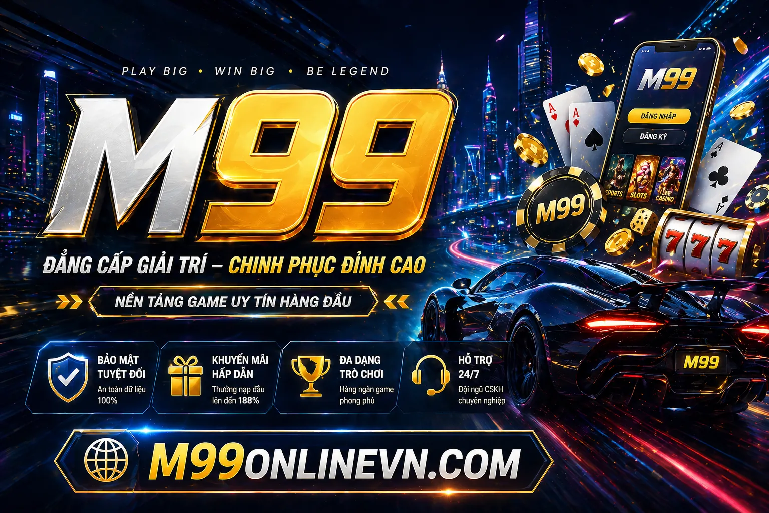Hình ảnh nền Tài Xỉu B52 với xúc xắc vàng và hiệu ứng ánh sáng đỏ vàng